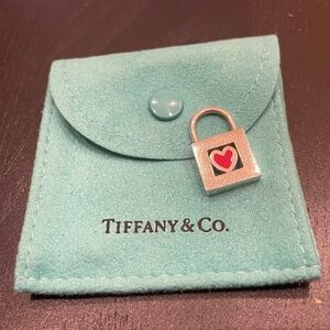 Tiffany & Co. Sterling Silver Heart Tag Charm